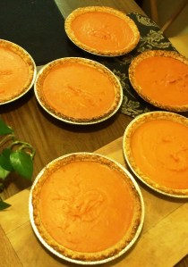 Holiday pies at my house