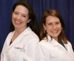 Left Dr. Cheri Wiggins; Right Dr. Lennox McNearly