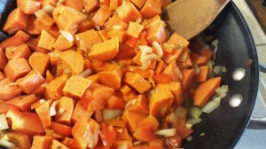 Sweet Potato sautee