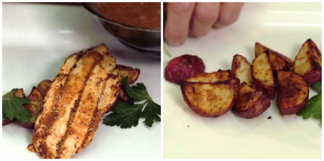 Chef Eric chicken and potaoes 